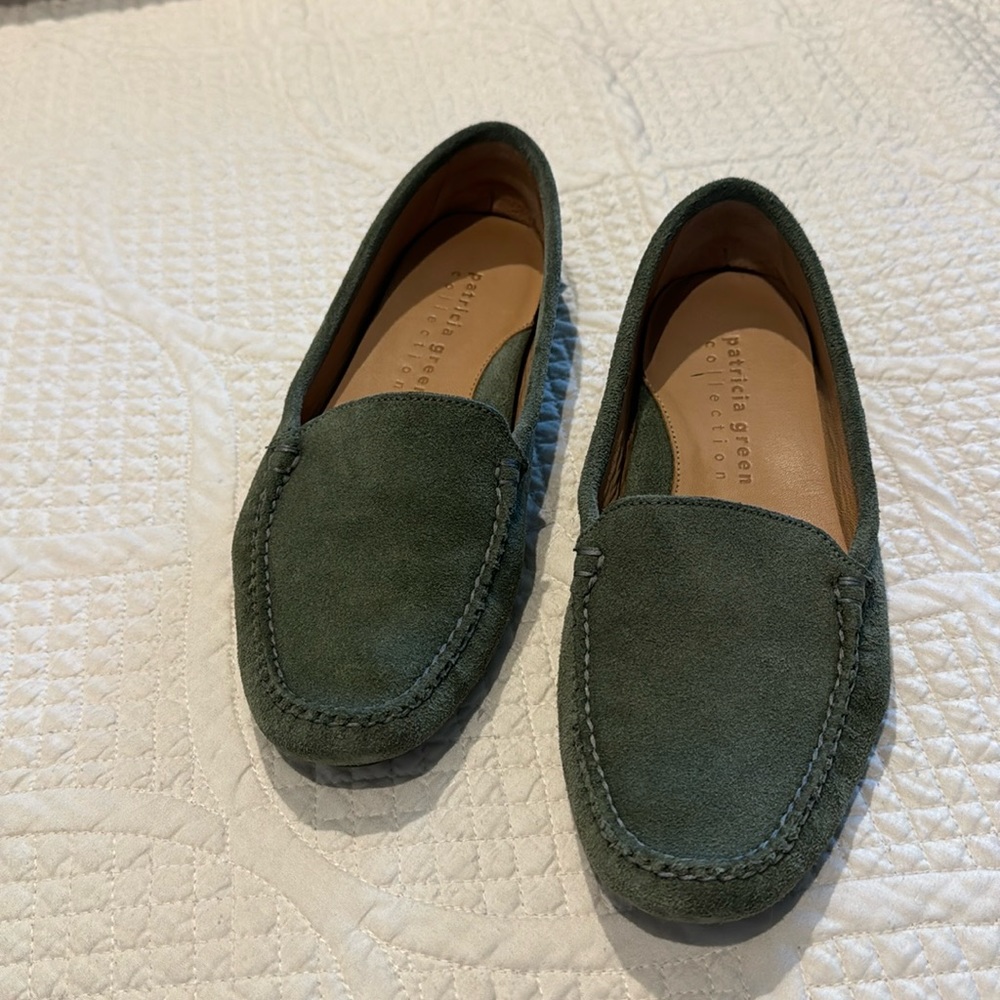 Patricia Green Women's Green Moccasins